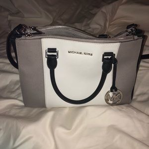 Michael Kors Saffiano Leather Sutton Satchel